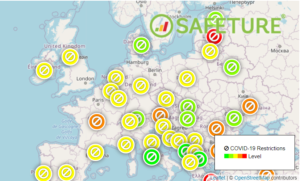 Safeture map of restrictions