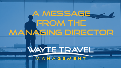 A message from the Managing Director